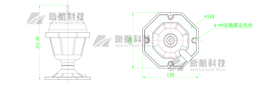 B型低光強(qiáng)障礙燈主要技術(shù)參數(shù),低光強(qiáng)障礙燈技術(shù)參數(shù),太陽(yáng)能低光強(qiáng)障礙燈