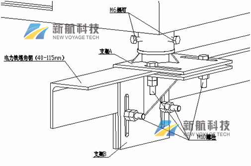 太陽能中光強障礙燈,鐵塔障礙燈,航空障礙燈,新航科技